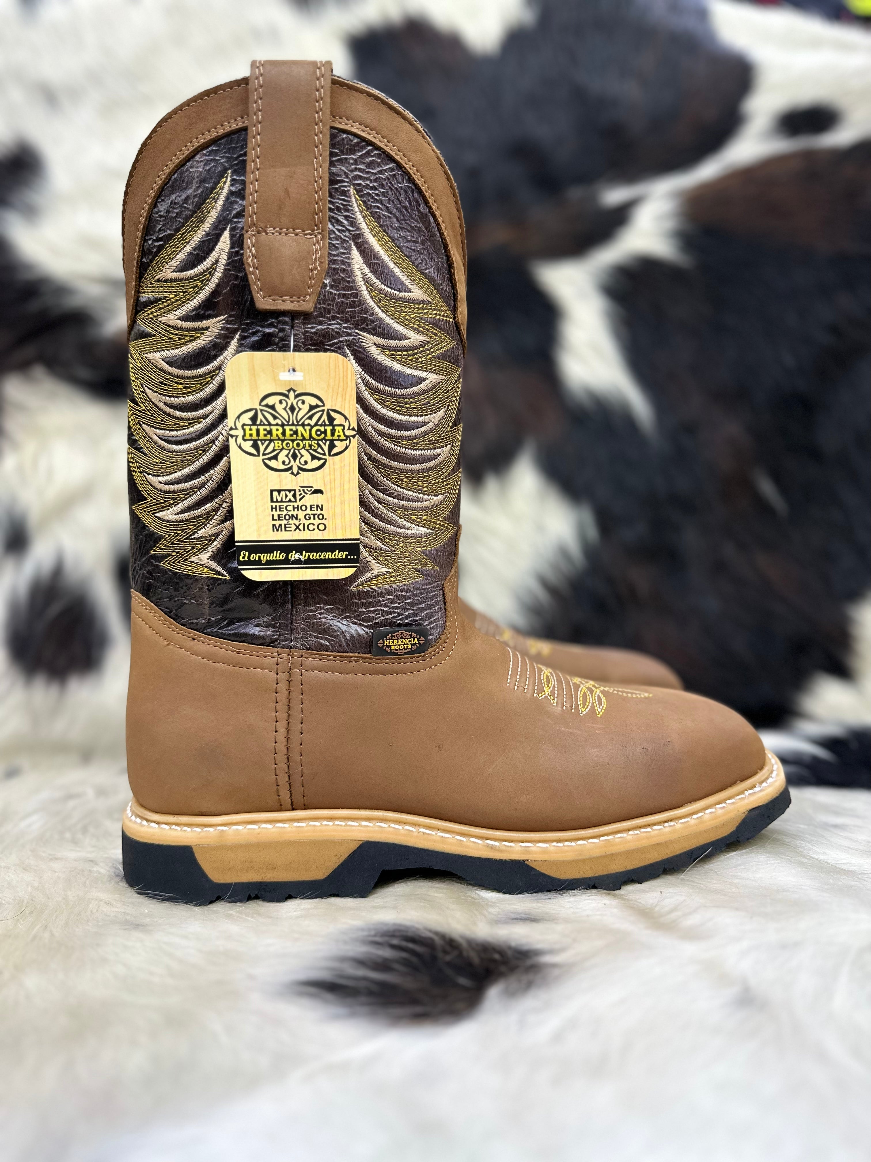 Herencia ostrich boots store