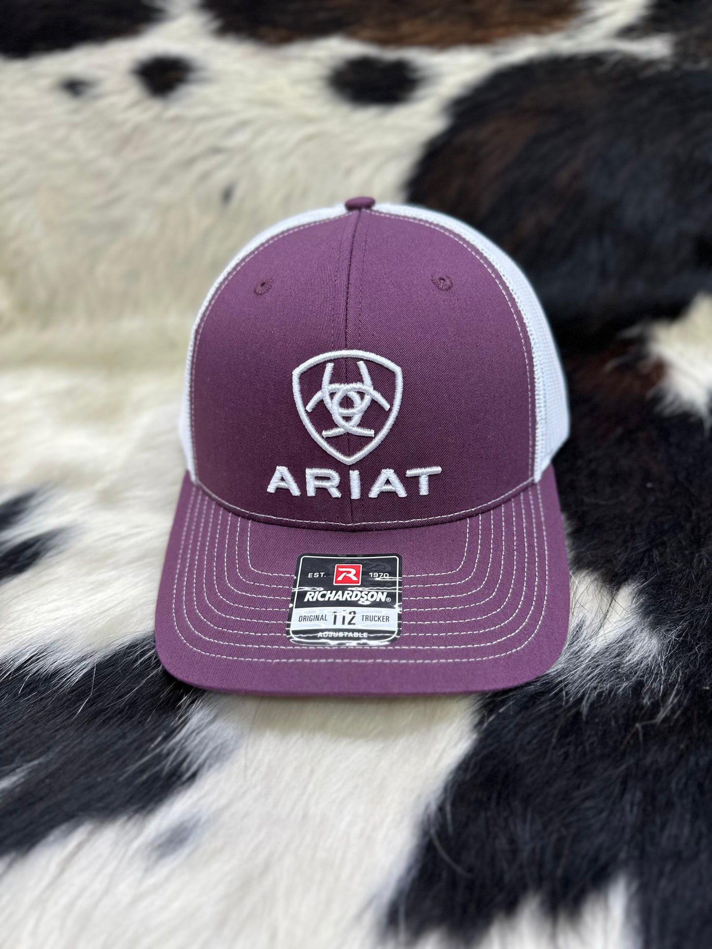 Ariat Cap Purple/White