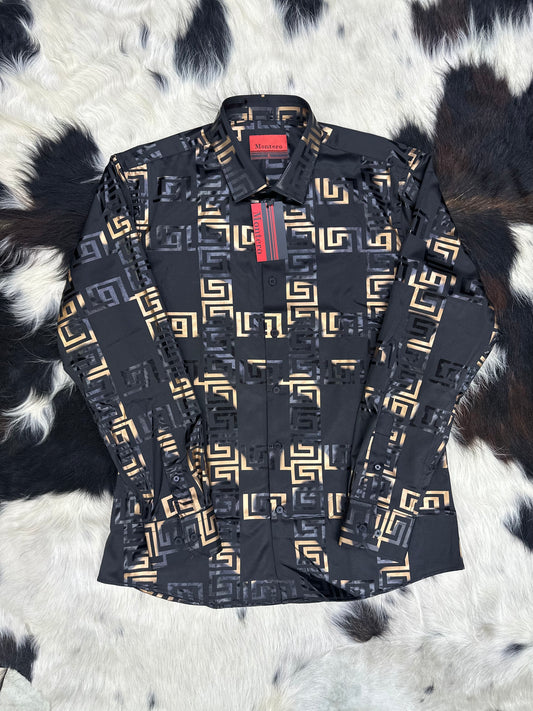 Montero Button Up Shirt Black