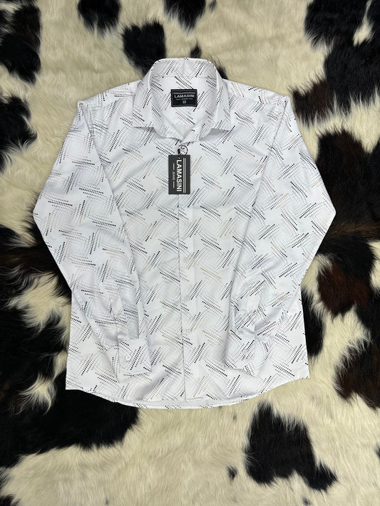 Lamasini Button up Shirt White