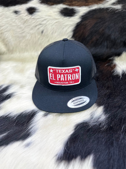 El patrón Cap Black/Red