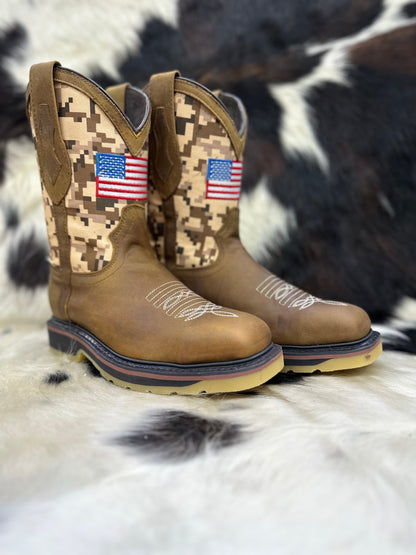 Hernecia USA Flag Boots