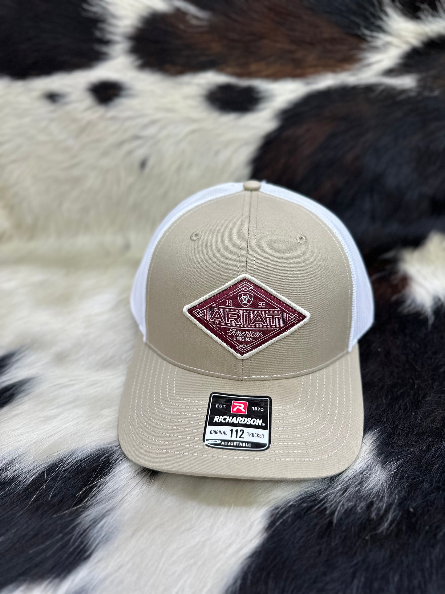 Ariat Cap Beige/White